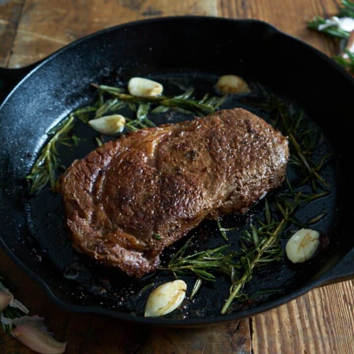 Cast Iron Skillet Steak - Fine Foods Blog