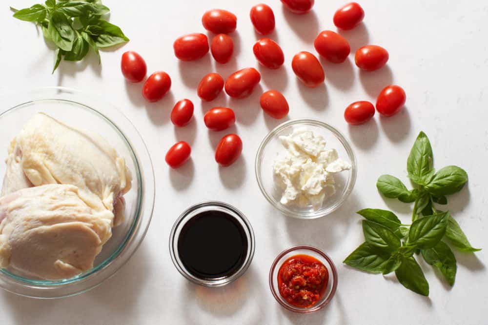 Crispy Chicken and Tomatoes with Goat Cheese - Fine Foods Blog