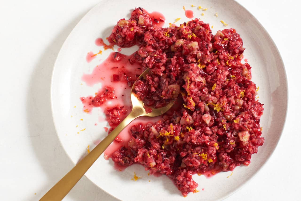 Cranberry Relish Recipe - Fine Foods Blog